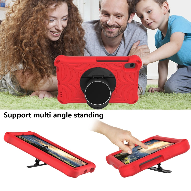 For Huawei MediaPad M5 Lite 8.0 inch Spider King EVA Protective Case with Adjustable Shoulder Strap & Holder(Red) - Huawei by buy2fix | Online Shopping UK | buy2fix