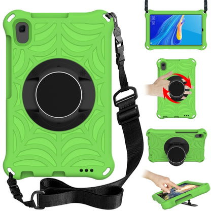 For Huawei MediaPad M6 8.4 Spider King EVA Protective Case with Adjustable Shoulder Strap & Holder(Green) - Huawei by buy2fix | Online Shopping UK | buy2fix