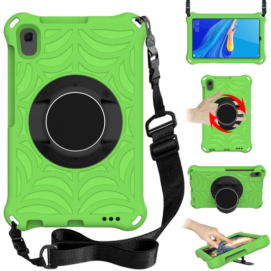 For Huawei MediaPad M6 8.4 Spider King EVA Protective Case with Adjustable Shoulder Strap & Holder(Green) - Huawei by buy2fix | Online Shopping UK | buy2fix