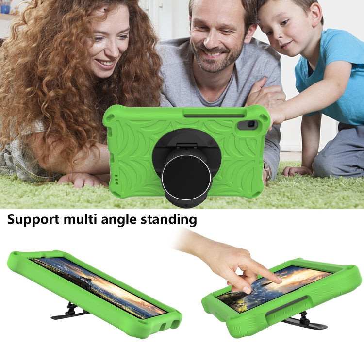 For Huawei MediaPad M6 8.4 Spider King EVA Protective Case with Adjustable Shoulder Strap & Holder(Green) - Huawei by buy2fix | Online Shopping UK | buy2fix