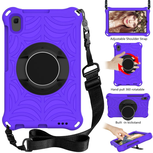 For Huawei MediaPad M6 8.4 Spider King EVA Protective Case with Adjustable Shoulder Strap & Holder(Purple) - Huawei by buy2fix | Online Shopping UK | buy2fix