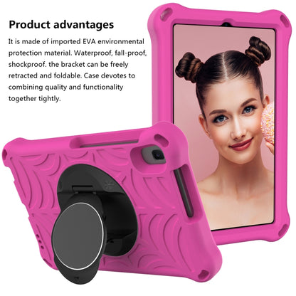 For Huawei MediaPad M6 8.4 Spider King EVA Protective Case with Adjustable Shoulder Strap & Holder(Rose Red) - Huawei by buy2fix | Online Shopping UK | buy2fix