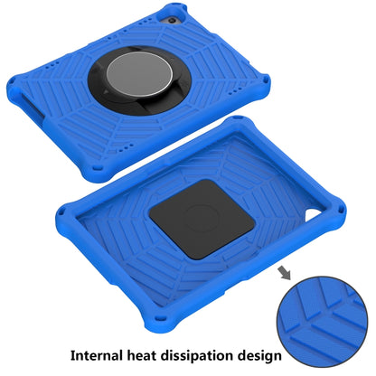 For Huawei MediaPad T5 Spider King EVA Protective Case with Adjustable Shoulder Strap & Holder(Blue) - Huawei by buy2fix | Online Shopping UK | buy2fix