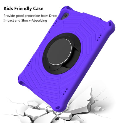 For Huawei MediaPad T5 Spider King EVA Protective Case with Adjustable Shoulder Strap & Holder(Purple) - Huawei by buy2fix | Online Shopping UK | buy2fix