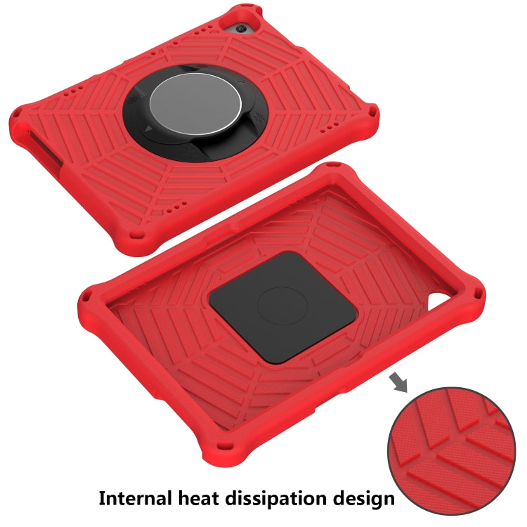 For Huawei MediaPad T5 Spider King EVA Protective Case with Adjustable Shoulder Strap & Holder(Red) - Huawei by buy2fix | Online Shopping UK | buy2fix