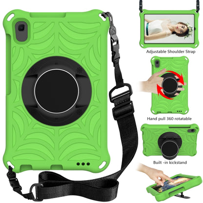 For Huawei MatePad T 8 8.0 inch Spider King EVA Protective Case with Adjustable Shoulder Strap & Holder(Green) - Huawei by buy2fix | Online Shopping UK | buy2fix