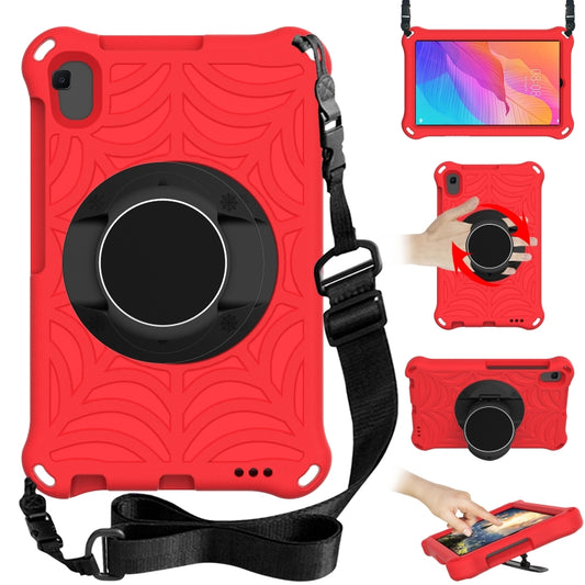 For Huawei MatePad T 8 8.0 inch Spider King EVA Protective Case with Adjustable Shoulder Strap & Holder(Red) - Huawei by buy2fix | Online Shopping UK | buy2fix