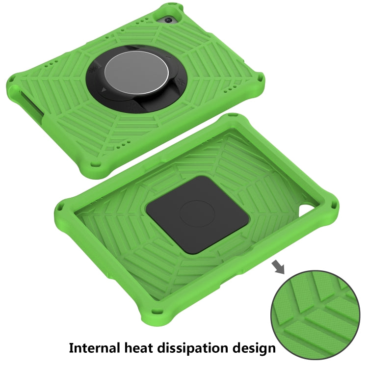 For Lenovo Tab M10 TB-X505F & TB-X605F / P10 TB-X705F Spider King EVA Protective Case with Adjustable Shoulder Strap & Holder(Green) - Lenovo by buy2fix | Online Shopping UK | buy2fix