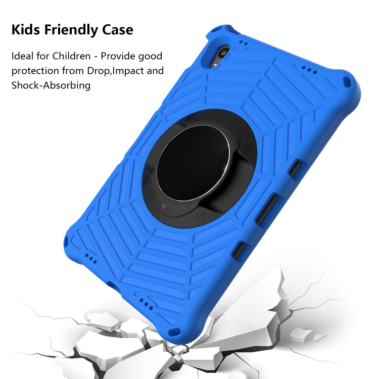 For Lenovo Tab P11 TB-J606F / XiaoXin Pad 11 Spider King EVA Protective Case with Adjustable Shoulder Strap & Holder(Blue) - Lenovo by buy2fix | Online Shopping UK | buy2fix