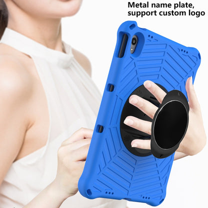 For Lenovo Tab P11 TB-J606F / XiaoXin Pad 11 Spider King EVA Protective Case with Adjustable Shoulder Strap & Holder(Blue) - Lenovo by buy2fix | Online Shopping UK | buy2fix
