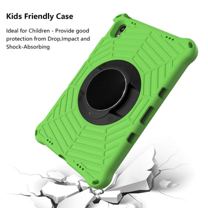 For Lenovo Tab P11 TB-J606F / XiaoXin Pad 11 Spider King EVA Protective Case with Adjustable Shoulder Strap & Holder(Green) - Lenovo by buy2fix | Online Shopping UK | buy2fix
