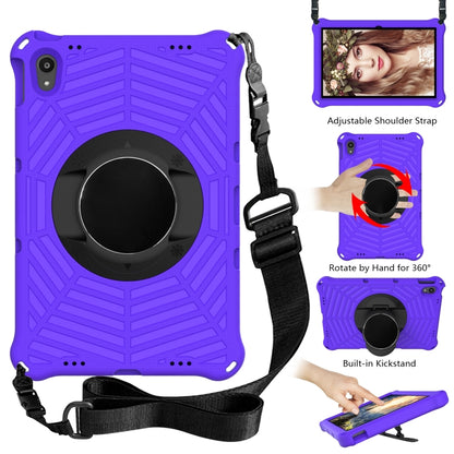 For Lenovo Tab P11 TB-J606F / XiaoXin Pad 11 Spider King EVA Protective Case with Adjustable Shoulder Strap & Holder(Purple) - Lenovo by buy2fix | Online Shopping UK | buy2fix