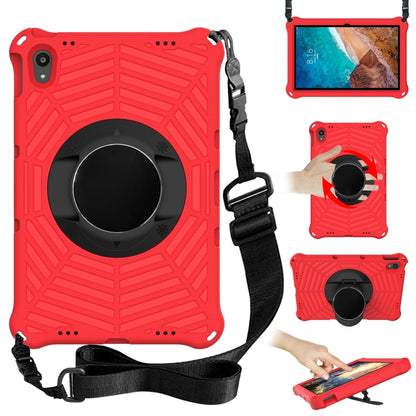 For Lenovo Tab P11 TB-J606F / XiaoXin Pad 11 Spider King EVA Protective Case with Adjustable Shoulder Strap & Holder(Red) - Lenovo by buy2fix | Online Shopping UK | buy2fix