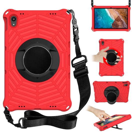 For Lenovo Tab P11 TB-J606F / XiaoXin Pad 11 Spider King EVA Protective Case with Adjustable Shoulder Strap & Holder(Red) - Lenovo by buy2fix | Online Shopping UK | buy2fix