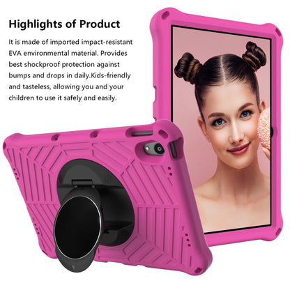 For Lenovo Tab P11 TB-J606F / XiaoXin Pad 11 Spider King EVA Protective Case with Adjustable Shoulder Strap & Holder(Rose Red) - Lenovo by buy2fix | Online Shopping UK | buy2fix