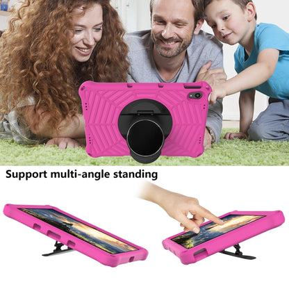For Lenovo Tab P11 TB-J606F / XiaoXin Pad 11 Spider King EVA Protective Case with Adjustable Shoulder Strap & Holder(Rose Red) - Lenovo by buy2fix | Online Shopping UK | buy2fix