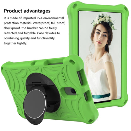 For Samsung Galaxy Tab A 8.0 2018 SM-T387W / SM-T387V & Tab A 8.0 SM-T385 / T380 & Tab 4 T330 & Tab E 8.0 T377 Spider King EVA Protective Case with Adjustable Shoulder Strap & Holder(Green) - Other Galaxy Tab PC by buy2fix | Online Shopping UK | buy2fix