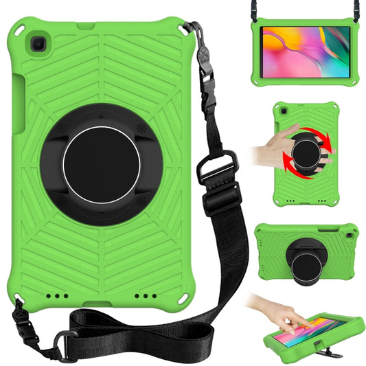 For Samsung Galaxy Tab A 8.0 2019 SM-T290 / SM-T295 Spider King EVA Protective Case with Adjustable Shoulder Strap & Holder(Green) - Other Galaxy Tab PC by buy2fix | Online Shopping UK | buy2fix