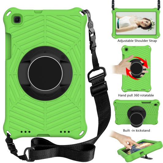 For Samsung Galaxy Tab A 8.0 2019 SM-T290 / SM-T295 Spider King EVA Protective Case with Adjustable Shoulder Strap & Holder(Green) - Other Galaxy Tab PC by buy2fix | Online Shopping UK | buy2fix