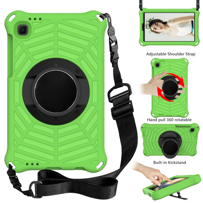 For Samsung Galaxy Tab A7 Lite 8.7 SM-T220 / SM-T225 Spider King EVA Protective Case with Adjustable Shoulder Strap & Holder(Green) - Tab A7 Lite T220 / T225 by buy2fix | Online Shopping UK | buy2fix