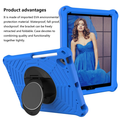 Spider King EVA Protective Case with Adjustable Shoulder Strap & Holder & Pen Slot For iPad 9.7 2018 & 2017 / Pro 9.7 / Air 2 / Air(Blue) - iPad 9.7 (2018) & (2017) Cases by buy2fix | Online Shopping UK | buy2fix