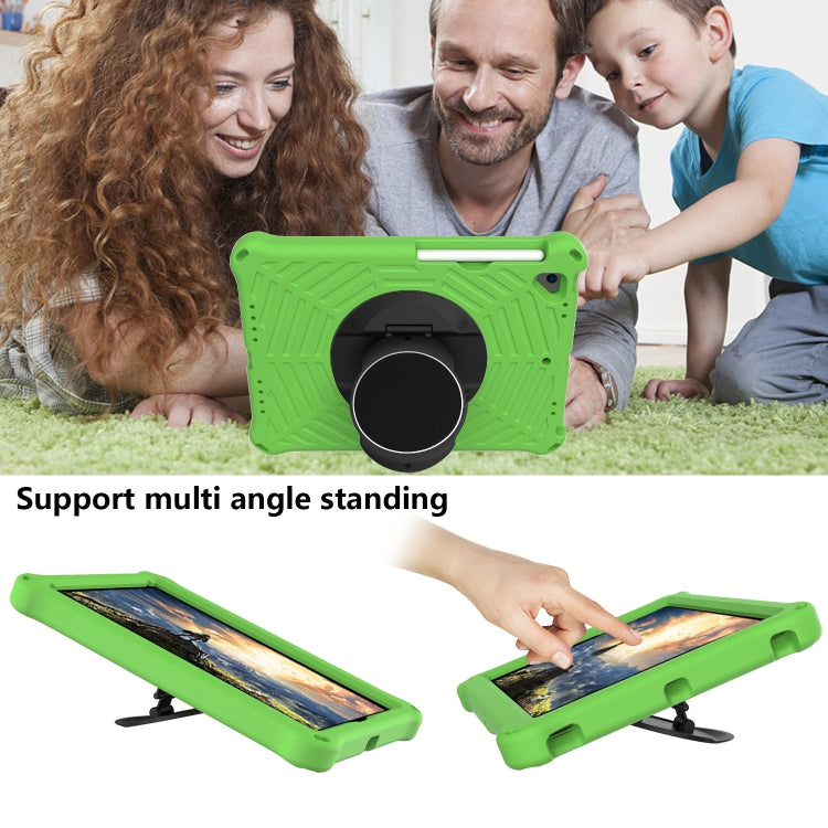 Spider King EVA Protective Case with Adjustable Shoulder Strap & Holder & Pen Slot For iPad 9.7 2018 & 2017 / Pro 9.7 / Air 2 / Air(Green) - iPad 9.7 (2018) & (2017) Cases by buy2fix | Online Shopping UK | buy2fix