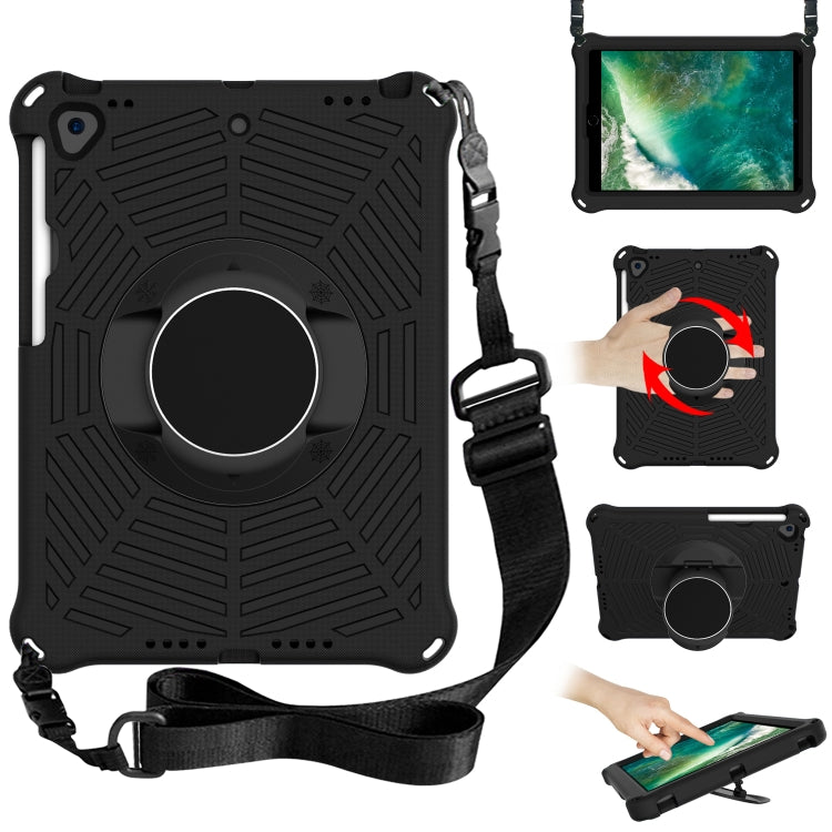 Spider King EVA Protective Case with Adjustable Shoulder Strap & Holder & Pen Slot For iPad Pro 10.5 inch 2017 / Air 3 10.5 inch(Black) - iPad Pro 10.5 inch Cases by buy2fix | Online Shopping UK | buy2fix