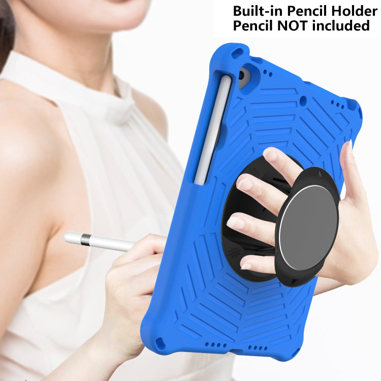 Spider King EVA Protective Case with Adjustable Shoulder Strap & Holder & Pen Slot For iPad Pro 10.5 inch 2017 / Air 3 10.5 inch(Blue) - iPad Pro 10.5 inch Cases by buy2fix | Online Shopping UK | buy2fix