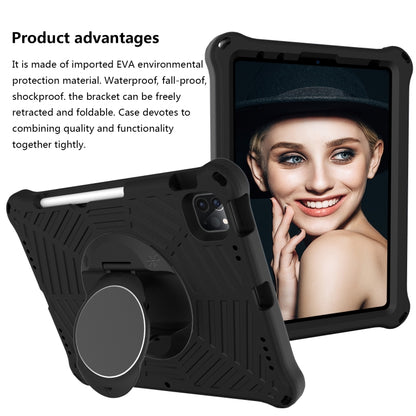 Spider King EVA Protective Tablet Case with Adjustable Shoulder Strap & Holder & Pen Slot For iPad Pro 11 inch 2021 & 2020 & 2018 /  Air 2020 / Air 2022 10.9(Black) - iPad Pro 11 (2022/2021) Cases by buy2fix | Online Shopping UK | buy2fix