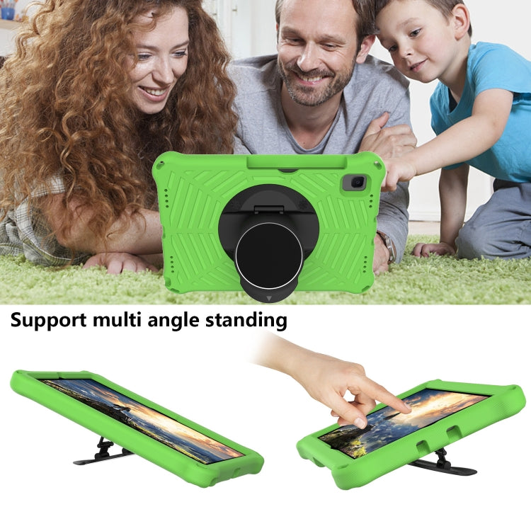 Spider King EVA Protective Case with Adjustable Shoulder Strap & Holder & Pen Slot For Samsung Galaxy Tab A7 10.4 2020 SM-T500 / SM-T505(Green) - Other Galaxy Tab PC by buy2fix | Online Shopping UK | buy2fix
