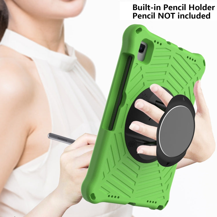 Spider King EVA Protective Case with Adjustable Shoulder Strap & Holder & Pen Slot For Samsung Galaxy Tab A7 10.4 2020 SM-T500 / SM-T505(Green) - Other Galaxy Tab PC by buy2fix | Online Shopping UK | buy2fix