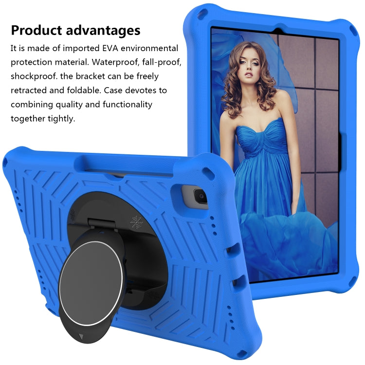 Spider King EVA Protective Case with Adjustable Shoulder Strap & Holder & Pen Slot For Samsung Galaxy Tab S5e 10.5 SM-T720 / SM-T725(Blue) - Tab S5E 10.5 T720 / T725 by buy2fix | Online Shopping UK | buy2fix