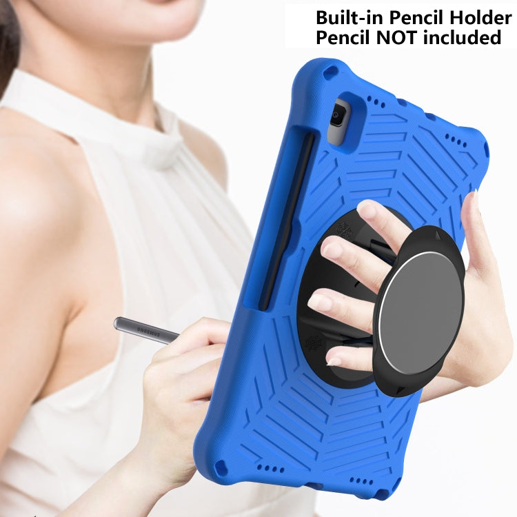 Spider King EVA Protective Case with Adjustable Shoulder Strap & Holder & Pen Slot For Samsung Galaxy Tab S5e 10.5 SM-T720 / SM-T725(Blue) - Tab S5E 10.5 T720 / T725 by buy2fix | Online Shopping UK | buy2fix