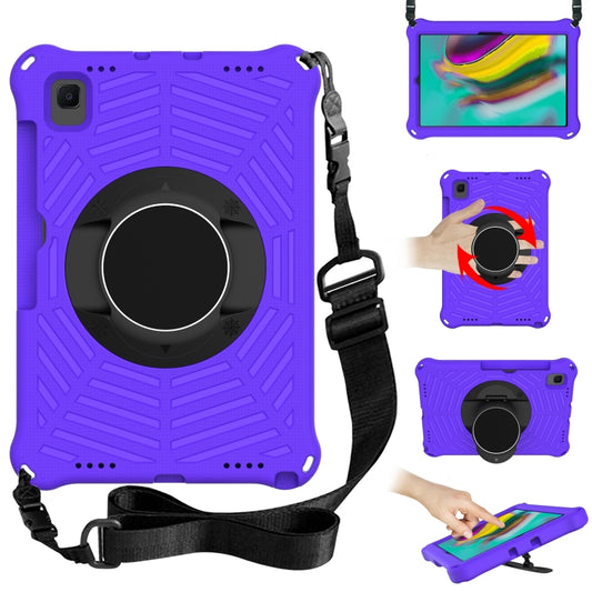 Spider King EVA Protective Case with Adjustable Shoulder Strap & Holder & Pen Slot For Samsung Galaxy Tab S5e 10.5 SM-T720 / SM-T725(Purple) - Tab S5E 10.5 T720 / T725 by buy2fix | Online Shopping UK | buy2fix