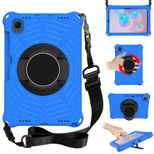 Spider King EVA Protective Case with Adjustable Shoulder Strap & Holder & Pen Slot For Samsung Galaxy Tab S6 SM-T860 / SM-T865(Blue) - Tab S6 10.5 T860 / T865 by buy2fix | Online Shopping UK | buy2fix