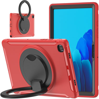 Shockproof TPU + PC Protective Case with 360 Degree Rotation Foldable Handle Grip Holder & Pen Slot For Samsung Galaxy Tab A7 10.4 2020 T500(Red) - Other Galaxy Tab PC by buy2fix | Online Shopping UK | buy2fix