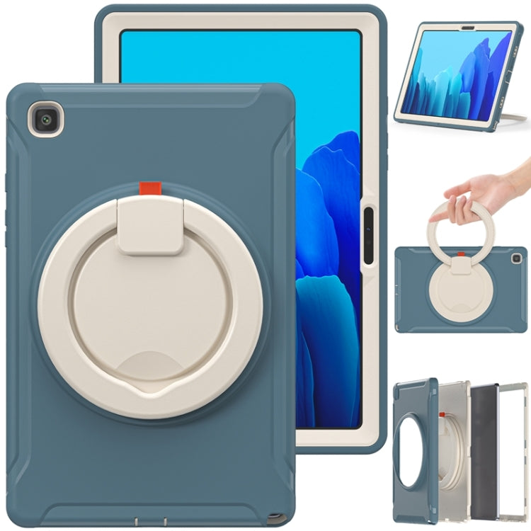 Shockproof TPU + PC Protective Case with 360 Degree Rotation Foldable Handle Grip Holder & Pen Slot For Samsung Galaxy Tab A7 10.4 2020 T500(Cornflower Blue) - Other Galaxy Tab PC by buy2fix | Online Shopping UK | buy2fix