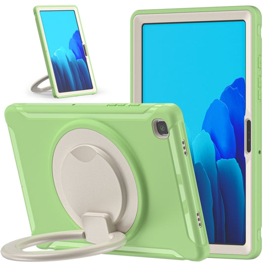 Shockproof TPU + PC Protective Case with 360 Degree Rotation Foldable Handle Grip Holder & Pen Slot For Samsung Galaxy Tab A7 10.4 2020 T500(Matcha Green) - Other Galaxy Tab PC by buy2fix | Online Shopping UK | buy2fix
