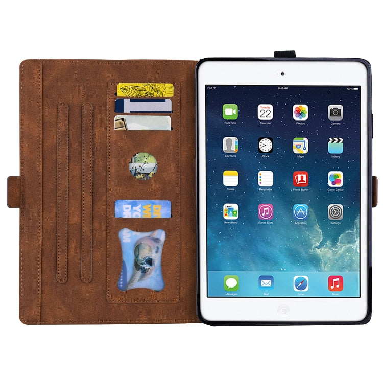 Love Butterfly Pattern Horizontal Flip Leather Case with Holder & Sleep / Wake-up Function For iPad 9.7 (2017) (2018) / Air 2 Pro(Brown) - iPad 9.7 (2018) & (2017) Cases by buy2fix | Online Shopping UK | buy2fix