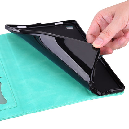 Love Butterfly Pattern For iPad 10.2 2021 / 2020 / 2019 Horizontal Flip Leather Case with Holder & Sleep / Wake-up Function / Air (2019) / 10.2 (2020)(Green) - iPad 10.2 Cases by buy2fix | Online Shopping UK | buy2fix