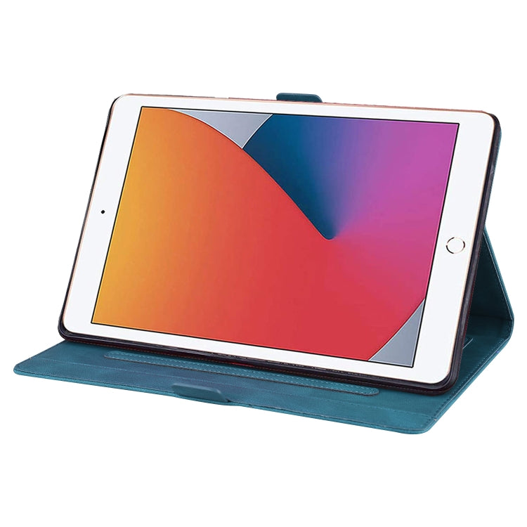 Love Butterfly Pattern For iPad 10.2 2021 / 2020 / 2019 Horizontal Flip Leather Case with Holder & Sleep / Wake-up Function / Air (2019) / 10.2 (2020)(Blue) - iPad 10.2 Cases by buy2fix | Online Shopping UK | buy2fix