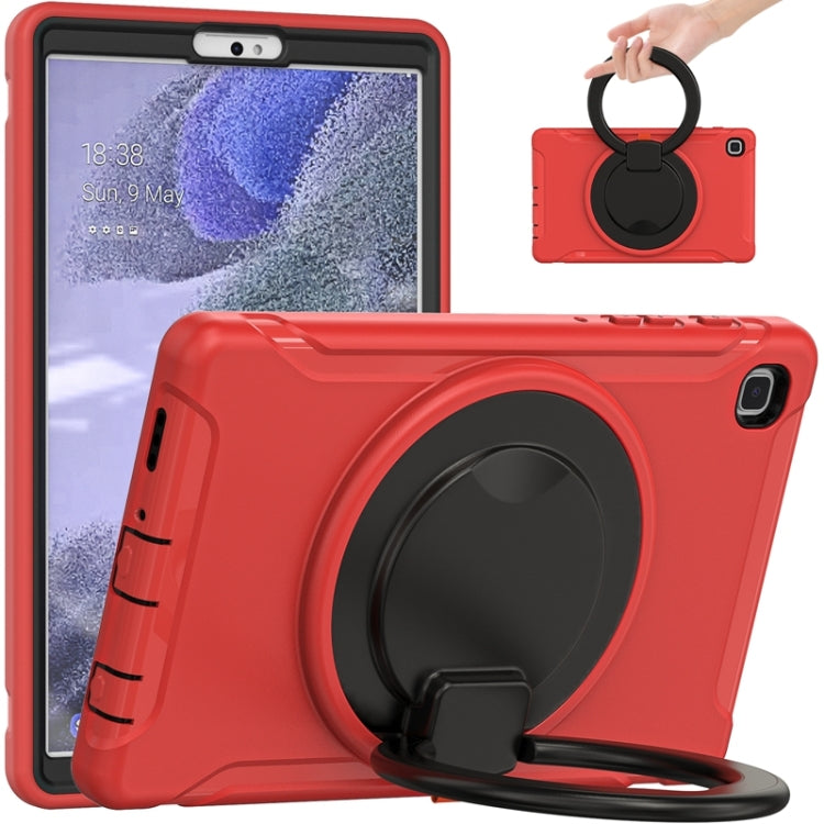 Shockproof TPU + PC Protective Case with 360 Degree Rotation Foldable Handle Grip Holder & Pen Slot For Samsung Galaxy Tab A7 Lite T220(Red) - iPad mini (2019) / mini 5 Cases by buy2fix | Online Shopping UK | buy2fix