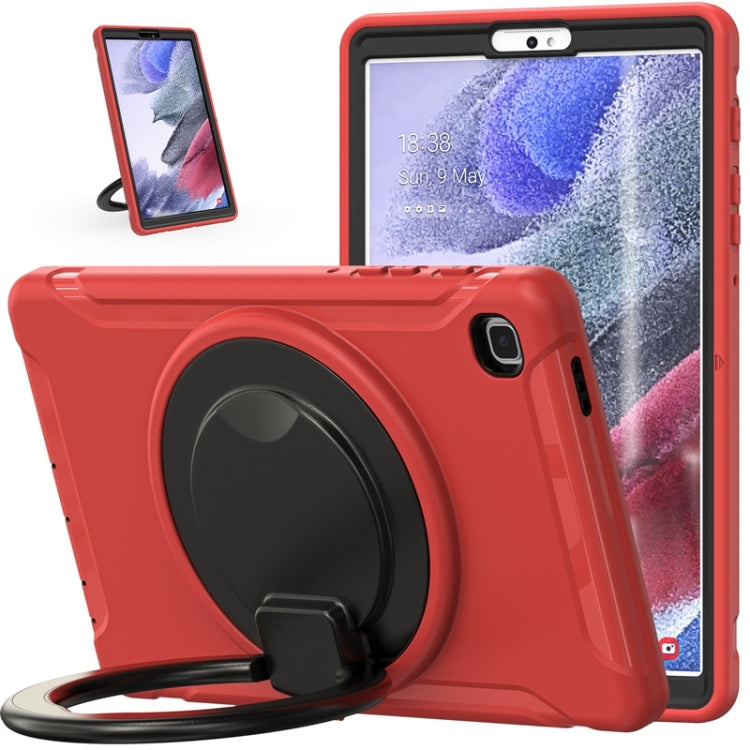 Shockproof TPU + PC Protective Case with 360 Degree Rotation Foldable Handle Grip Holder & Pen Slot For Samsung Galaxy Tab A7 Lite T220(Red) - iPad mini (2019) / mini 5 Cases by buy2fix | Online Shopping UK | buy2fix
