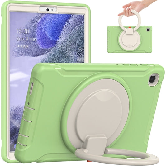 Shockproof TPU + PC Protective Case with 360 Degree Rotation Foldable Handle Grip Holder & Pen Slot For Samsung Galaxy Tab A7 Lite T220(Matcha Green) - iPad mini (2019) / mini 5 Cases by buy2fix | Online Shopping UK | buy2fix