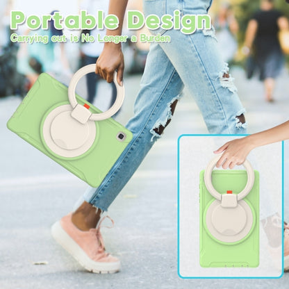Shockproof TPU + PC Protective Case with 360 Degree Rotation Foldable Handle Grip Holder & Pen Slot For Samsung Galaxy Tab A7 Lite T220(Matcha Green) - iPad mini (2019) / mini 5 Cases by buy2fix | Online Shopping UK | buy2fix
