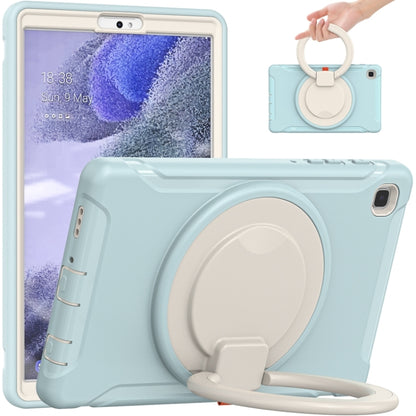 Shockproof TPU + PC Protective Case with 360 Degree Rotation Foldable Handle Grip Holder & Pen Slot For Samsung Galaxy Tab A7 Lite T220(Ice Crystal Blue) - iPad mini (2019) / mini 5 Cases by buy2fix | Online Shopping UK | buy2fix
