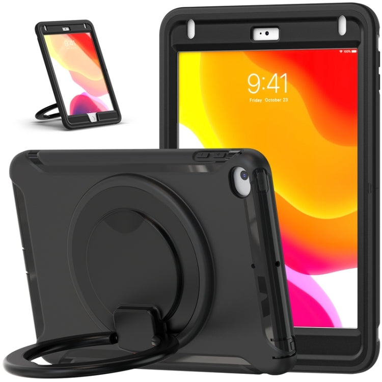 Shockproof TPU + PC Protective Case with 360 Degree Rotation Foldable Handle Grip Holder & Pen Slot For iPad mini 5 / 4(Black) - iPad mini (2019) / mini 5 Cases by buy2fix | Online Shopping UK | buy2fix
