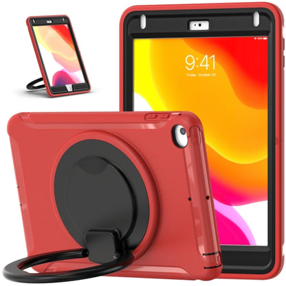 Shockproof TPU + PC Protective Case with 360 Degree Rotation Foldable Handle Grip Holder & Pen Slot For iPad mini 5 / 4(Red) - iPad mini (2019) / mini 5 Cases by buy2fix | Online Shopping UK | buy2fix