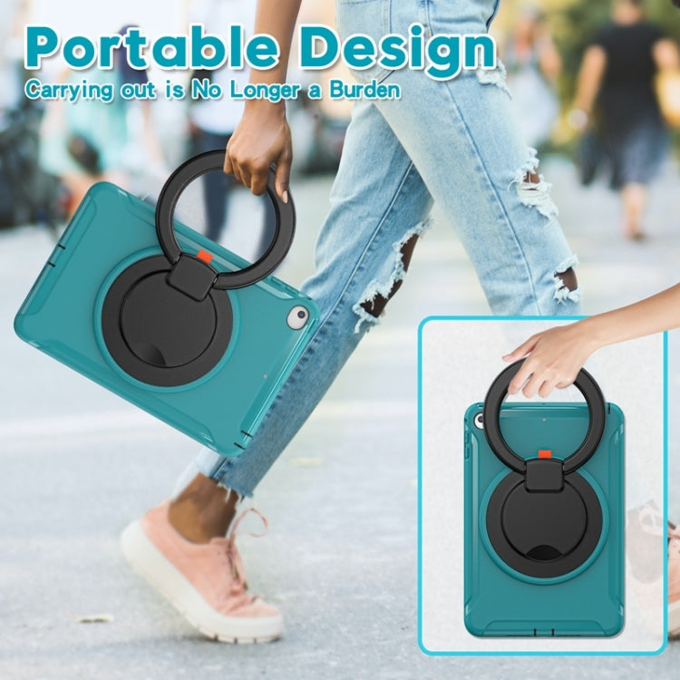 Shockproof TPU + PC Protective Case with 360 Degree Rotation Foldable Handle Grip Holder & Pen Slot For iPad mini 5 / 4(Blue) - iPad mini (2019) / mini 5 Cases by buy2fix | Online Shopping UK | buy2fix