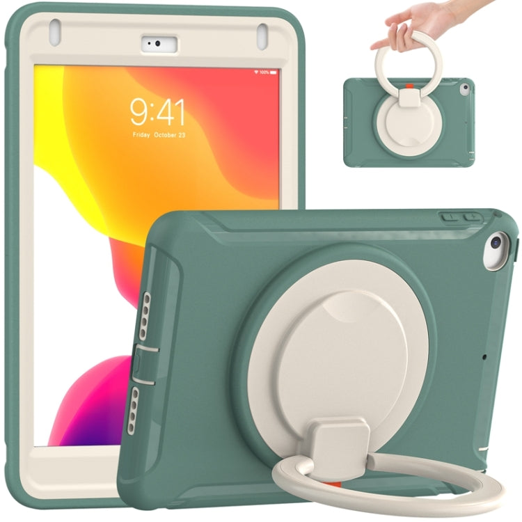 Shockproof TPU + PC Protective Case with 360 Degree Rotation Foldable Handle Grip Holder & Pen Slot For iPad mini 5 / 4(Emmerald Green) - iPad mini (2019) / mini 5 Cases by buy2fix | Online Shopping UK | buy2fix